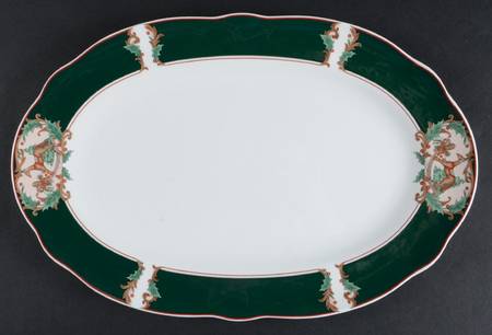 Home For Christmas 14" Oval Serving Platter