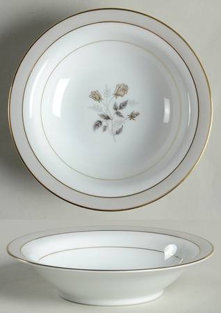 Holbrook (Gold Trim) Rim Fruit/Dessert (Sauce) Bowl