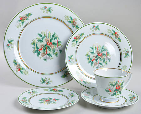 Holly 5 Piece Place Setting