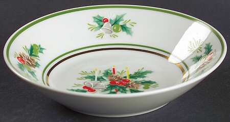 Holly Fruit/Dessert (Sauce) Bowl