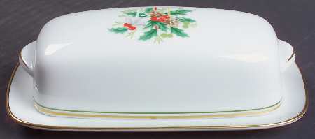 Holly 1/4 Lb Covered Butter
