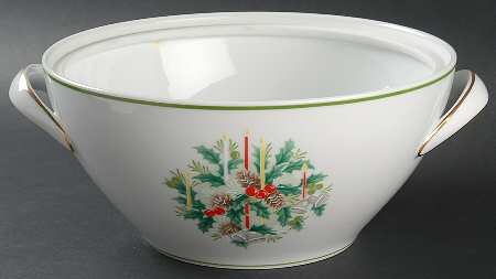 Holly Tureen No Lid
