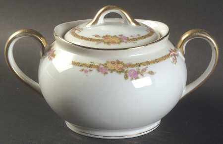 Hollywood Sugar Bowl & Lid