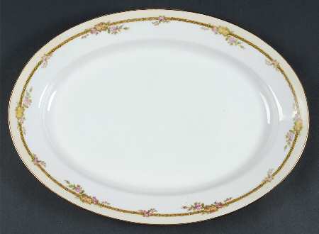 Hollywood 13" Oval Serving Platter