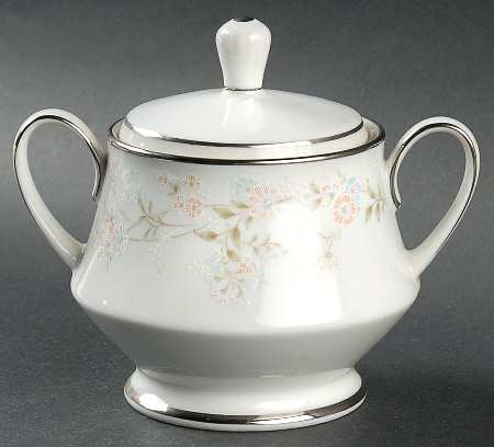 Holbrook (Platinum) Sugar Bowl & Lid