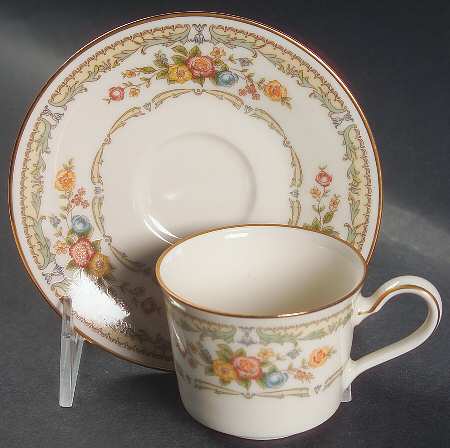 Homage Flat Demitasse Cup & Saucer Set by Noritake