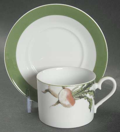 Homegrown Flat Cup & Saucer Set