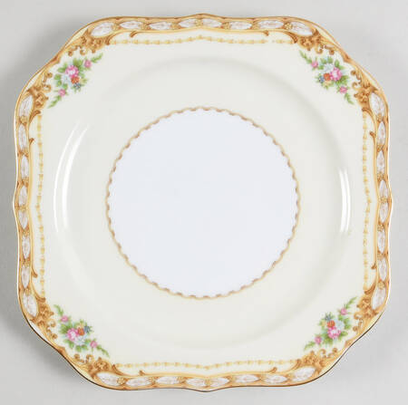 Homeric Square Salad Plate