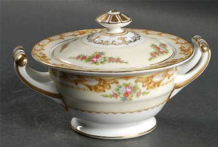 Homeric Sugar Bowl & Lid