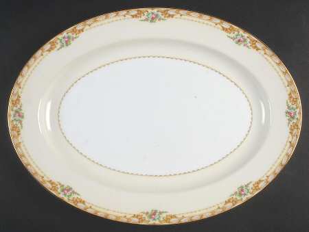 Homeric 16" Oval Serving Platter