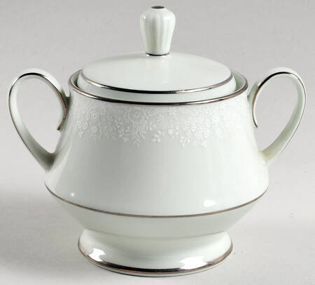 Honor Green Sugar Bowl & Lid