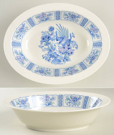 Ho Oh 10" Oval Vegetable Bowl