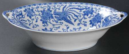 Howo 10" Oval Vegetable Bowl