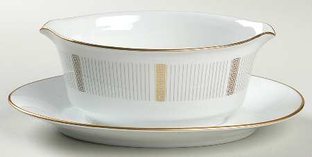 Humoresque Gravy Boat with Attached Underplate
