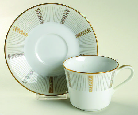 Humoresque Flat Cup & Saucer Set