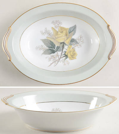 Huntley 10" Oval Vegetable Bowl
