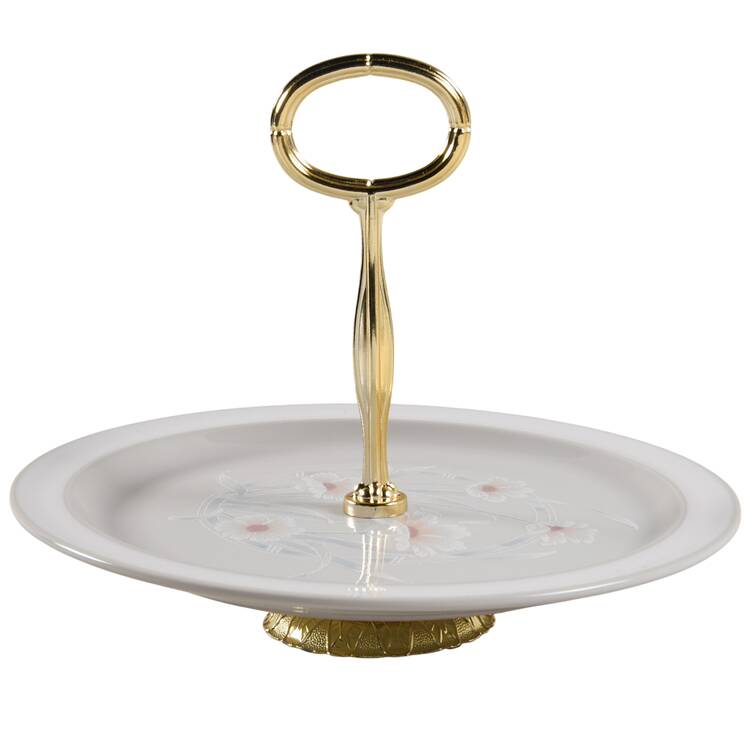 Ice Flower 6" - 7" Tidbit (from Salad Plate) HC