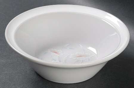 Ice Flower Rim Cereal Bowl