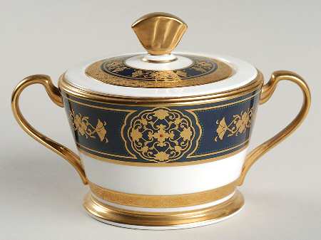 Imperial Crest Sugar Bowl & Lid