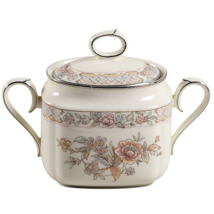 Imperial Garden Sugar Bowl & Lid