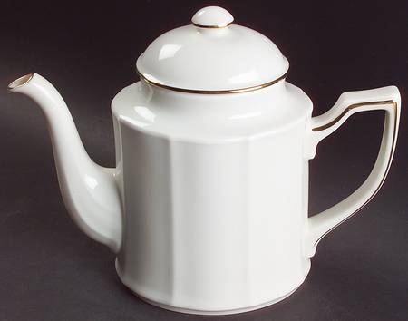Imperial Gold Tea/Coffee Pot & Lid