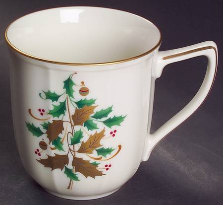 Imperial Gold Holiday Mug