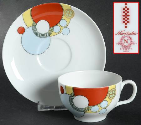 Imperial Hotel Flat Cup & Saucer Set