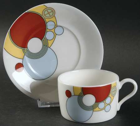 Imperial Hotel Flat Cup & Saucer Set