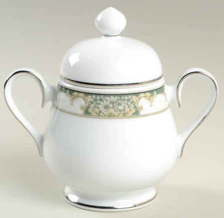 Imperial Jade Sugar Bowl & Lid