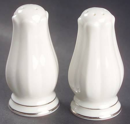 Imperial Platinum Salt & Pepper Set by Noritake
