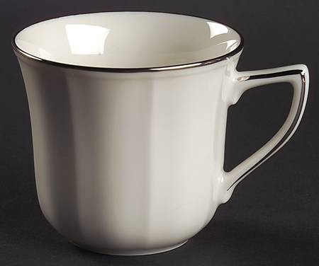 Imperial Platinum Flat Cup by Noritake