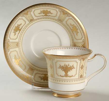 Imperial Suite Footed Cup & Saucer Set