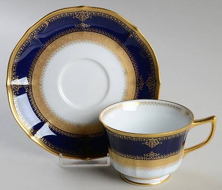 Inauguration Footed Cup & Saucer Set
