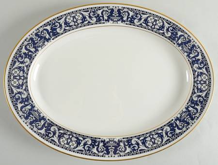 Inglewood 16" Oval Serving Platter