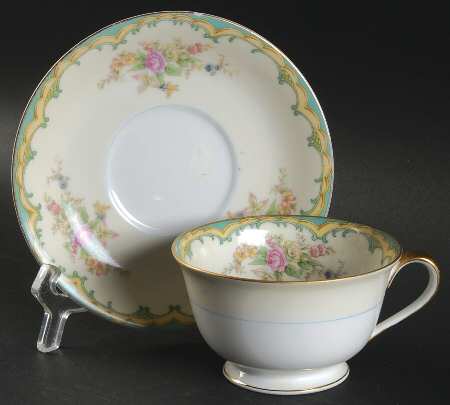 Ingram Footed Cup & Saucer Set