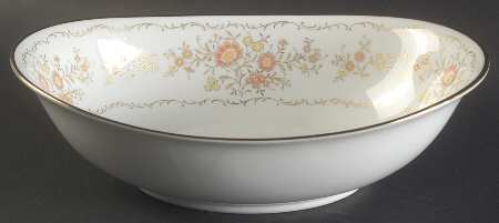 Inspiration 10" Oval Vegetable Bowl