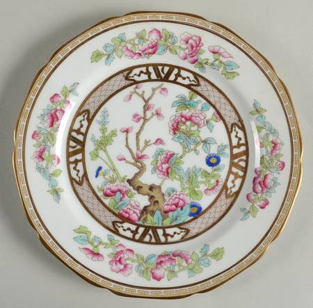 Indian Tree Luncheon Plate