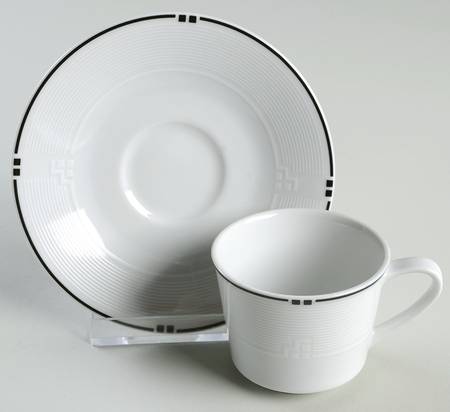 Integrity Flat Demitasse Cup & Saucer Set