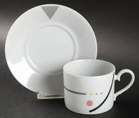 Intuition Flat Cup & Saucer Set