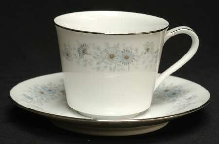 Inverness Flat Cup & Saucer Set by Noritake