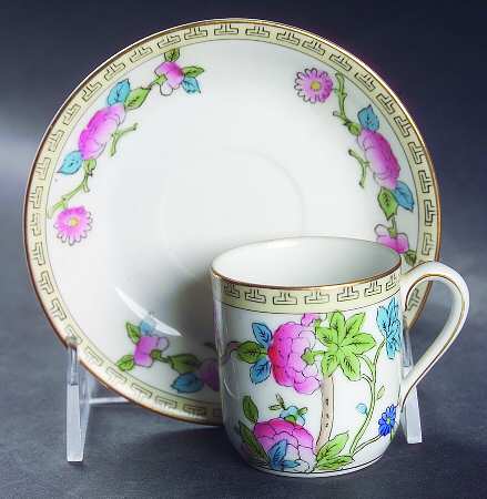 Inwood Flat Demitasse Cup & Saucer Set