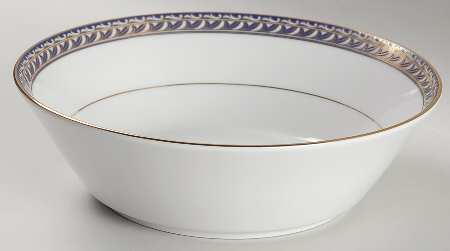 Indigo Waltz 8" Round Vegetable Bowl