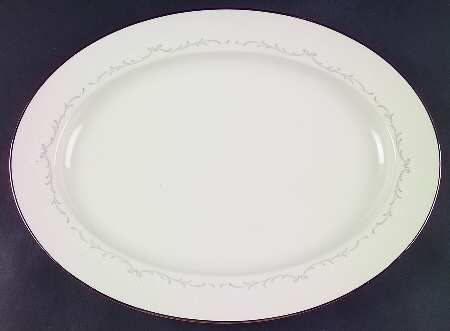 Irene 16" Oval Serving Platter