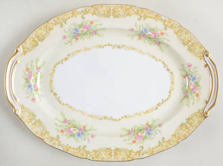 Irene 11" Oval Serving Platter