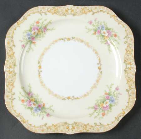 Irene Square Salad Plate