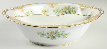 Iris Round Divided Vegetable Bowl