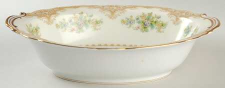 Iris 10" Oval Vegetable Bowl