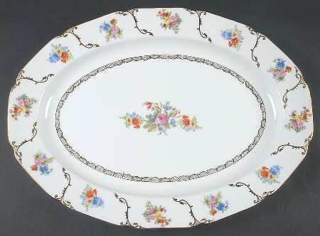 Irvington 16" Oval Serving Platter