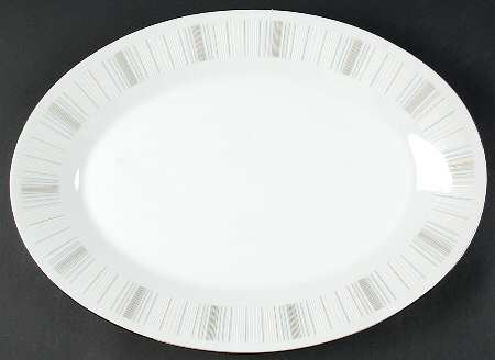 Isabella 16" Oval Serving Platter