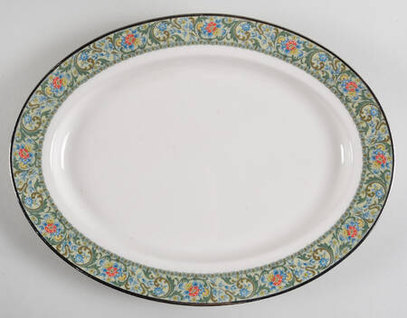 Isolde 13" Oval Serving Platter